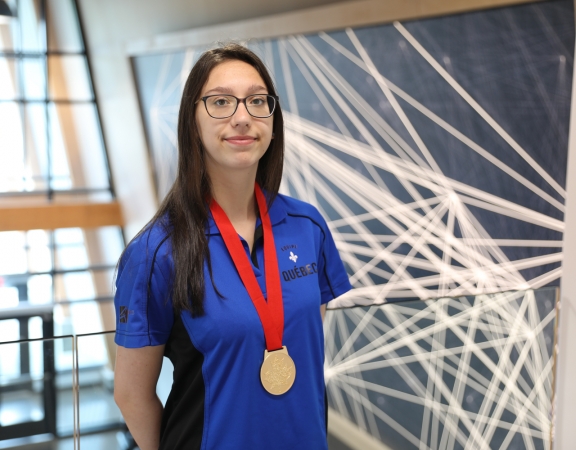 Médaille d'or pour Myriam Laforce